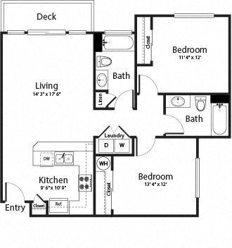 685 Sylvan Way 2-3 Beds Apartment for Rent - Photo Gallery 16